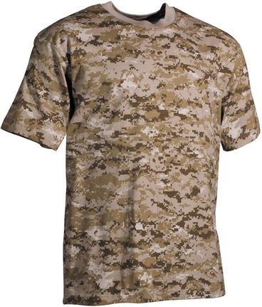 Koszulka US digital desert odcienie beżu 170 g XXL