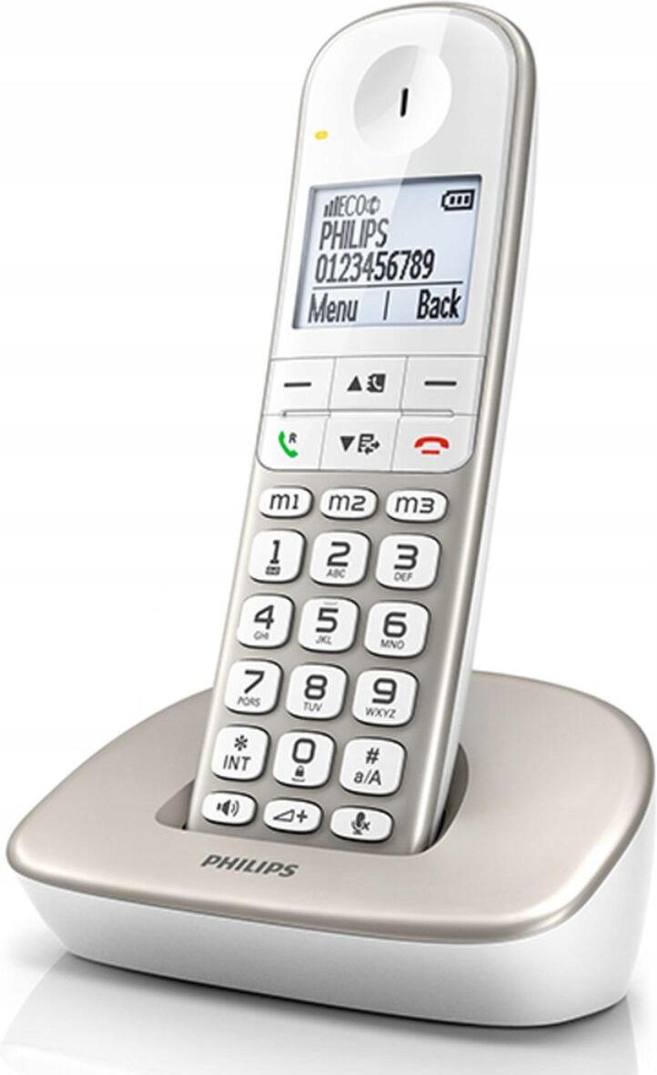 Philips XL4901S/23 Teléfono Inalámbrico Plata