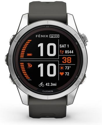 Garmin Fenix ​​​​7S Pro Solar Graphite (0100277601) - фото 3