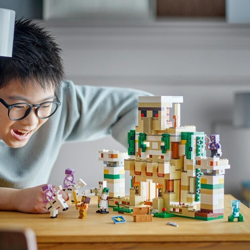 LEGO Minecraft 21250 Forteca żelaznego golema - Ceny i opinie - Ceneo.pl