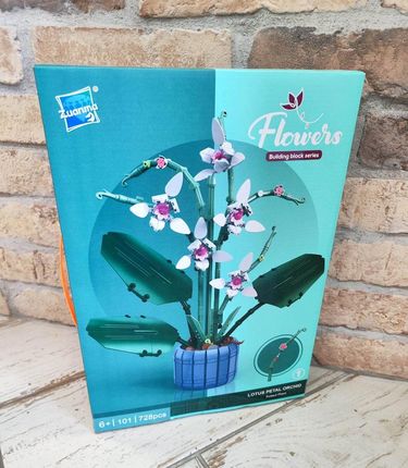 Coil Klocki Kwiaty Orchidea 728El. - zdjęcie 3