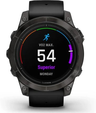 GARMIN EPIX PRO (GEN 2) 47MM GPSウォッチ Garmin Epix Pro Gen.2 47mm Sapphire Czarny (010-02803-11