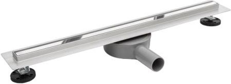 Balneo SLIM & LOW ProLine Mirror Silver 70 cm - Odpływ liniowy prysznicowy (wąski)