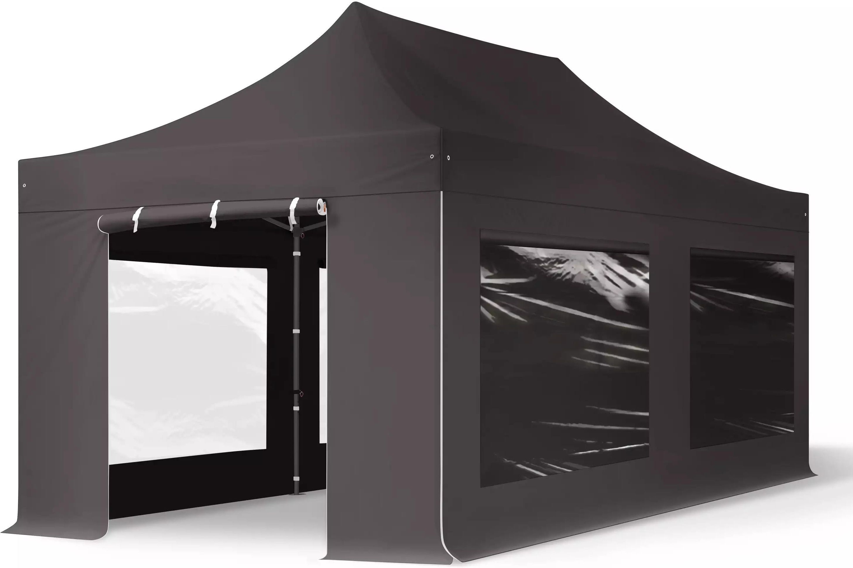 Toolport 3X6m Namiot Ekspresowy Premium Stal 40Mm Ze Ścianami Bocznymi