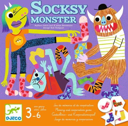 Djeco Socksy Monster 3+ DJ08526