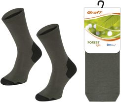 Zdjęcie Graff Skarpety Termoaktywne Forest Light 30 Ciemnozielony 110047 - Dobczyce