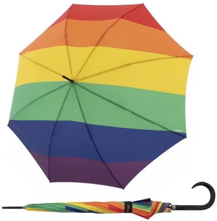 Parasol składany długi Doppler tęcza parasolka