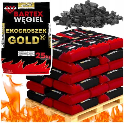Bartex Węgiel Ekogroszek Gold Premium 1T 1000kg 27-29MJ