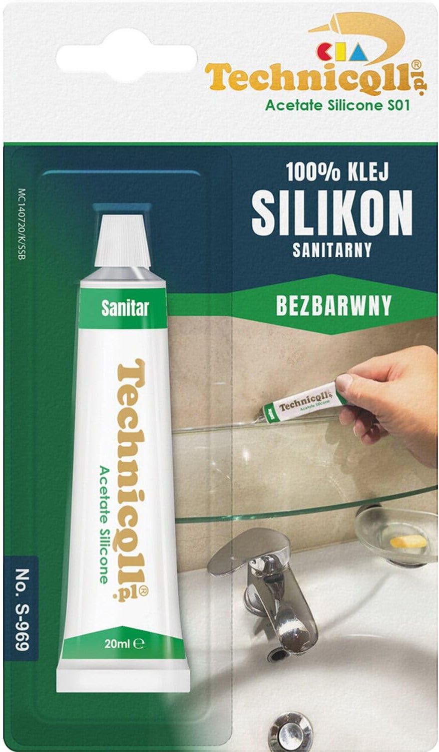 Klej Techniqll Silikon Technicqll Sanitarny Bezbarwny 20ml - Opinie I ...