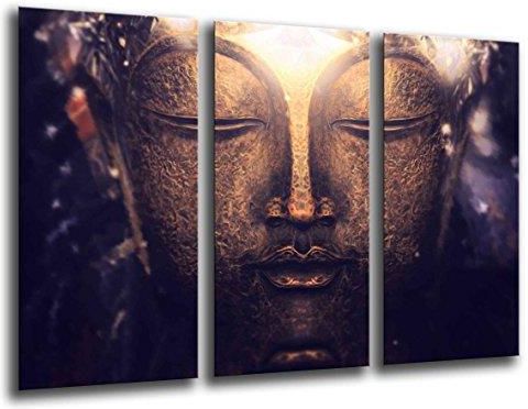 Fotobild XXL 97x62 Cm - Abstrakte Kunst 3-teilig | Wanddekoration Modern