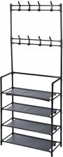 Storage Solutions Wieszak Szafka Garderoba Na Ubrania Z 4 Półkami F1D8483A-7C31-4450-Bc7A-Cd41727Afda8