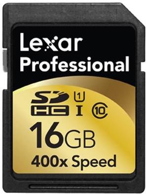 Lexar Professional SDHC 16GB 400x UHS-I (LSD16GCTBEU400)