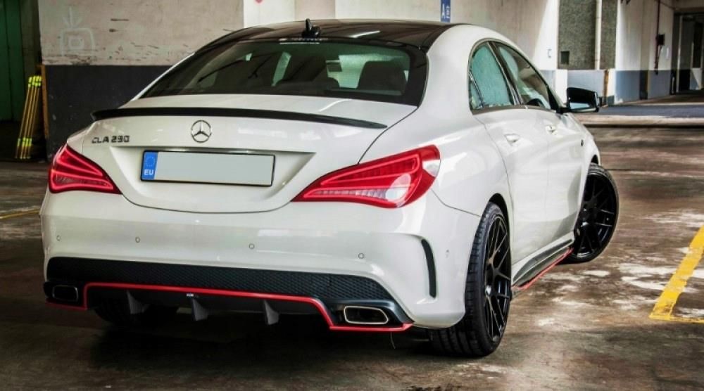Heckspoiler passend für Mercedes CLA C117 W117 Spoiler V-Typ – FLY DESIGN SHOP