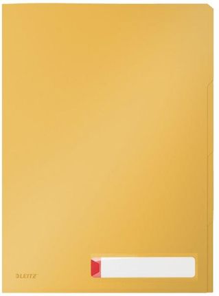 Leitz Folder A4 Z 3 Przegródkami Cosy, Żółta 47160019