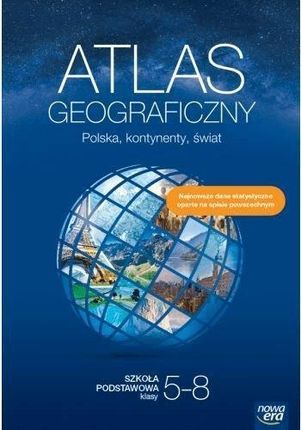 Atlas geograficzny SP Polska, kontynenty...