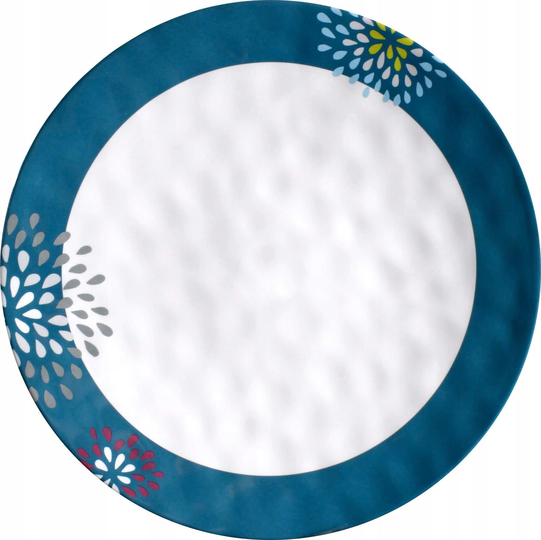 Piatto Piano Brunner In Melamina - Blue Ocean, Lavabile In Lavastoviglie - Foto 2