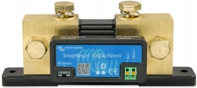 Shunt Intelligent Victron Energy Avec Bluetooth – 1000A/50mV, IP65, Pour Batterie