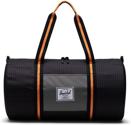 torba podróżna HERSCHEL - Sutton Mid-Volume Black Grid/Gargoyle/Sun Orange (05722) rozmiar: OS