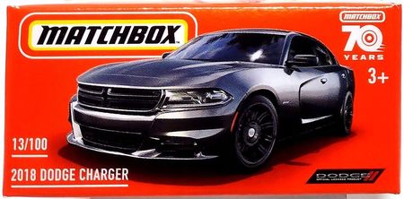 Mattel Matchbox 2018 Dodge Charger. 13/100 DNK70 HLF16