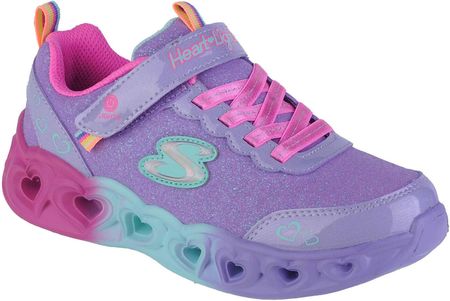 Buty sportowe Sneakersy dziewczęce, Skechers Heart Lights - Colorful Joyful 