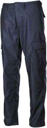 Spodnie US  BDU niebieskie wzmocnienia na kolanach i pośladkach XL