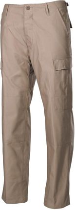 Spodnie US  BDU khaki wzmocnienia na kolanach i pośladkach XL