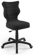 Zdjęcie Entelo Krzesło dziecięce Petit BK Velvet rozmiar 6 (159-188 cm) antracyt  - Tykocin