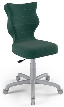 Entelo Krzesło dziecięce Petit GY Velvet rozmiar 5 (146-176,5 cm) zielone 