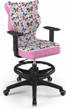 Zdjęcie Entelo Krzesło dziecięce Duo BK Storia rozmiar 6 WK+P (159-188 cm) motylki  - Kleczew