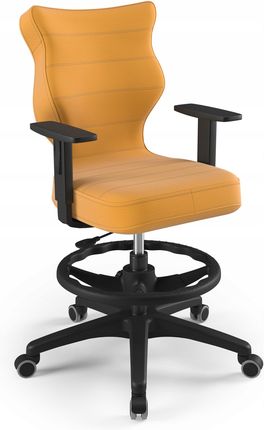 Entelo Krzesło dziecięce Duo BK Velvet rozmiar 6 WK+P (159-188 cm) żółte