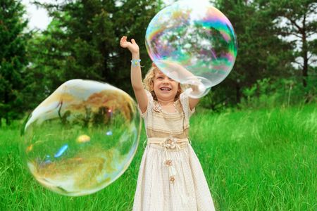 Bubble Brothers Kijek Do Baniek Mydlanych Obręcz Zółta Dla Dzieci - zdjęcie 3
