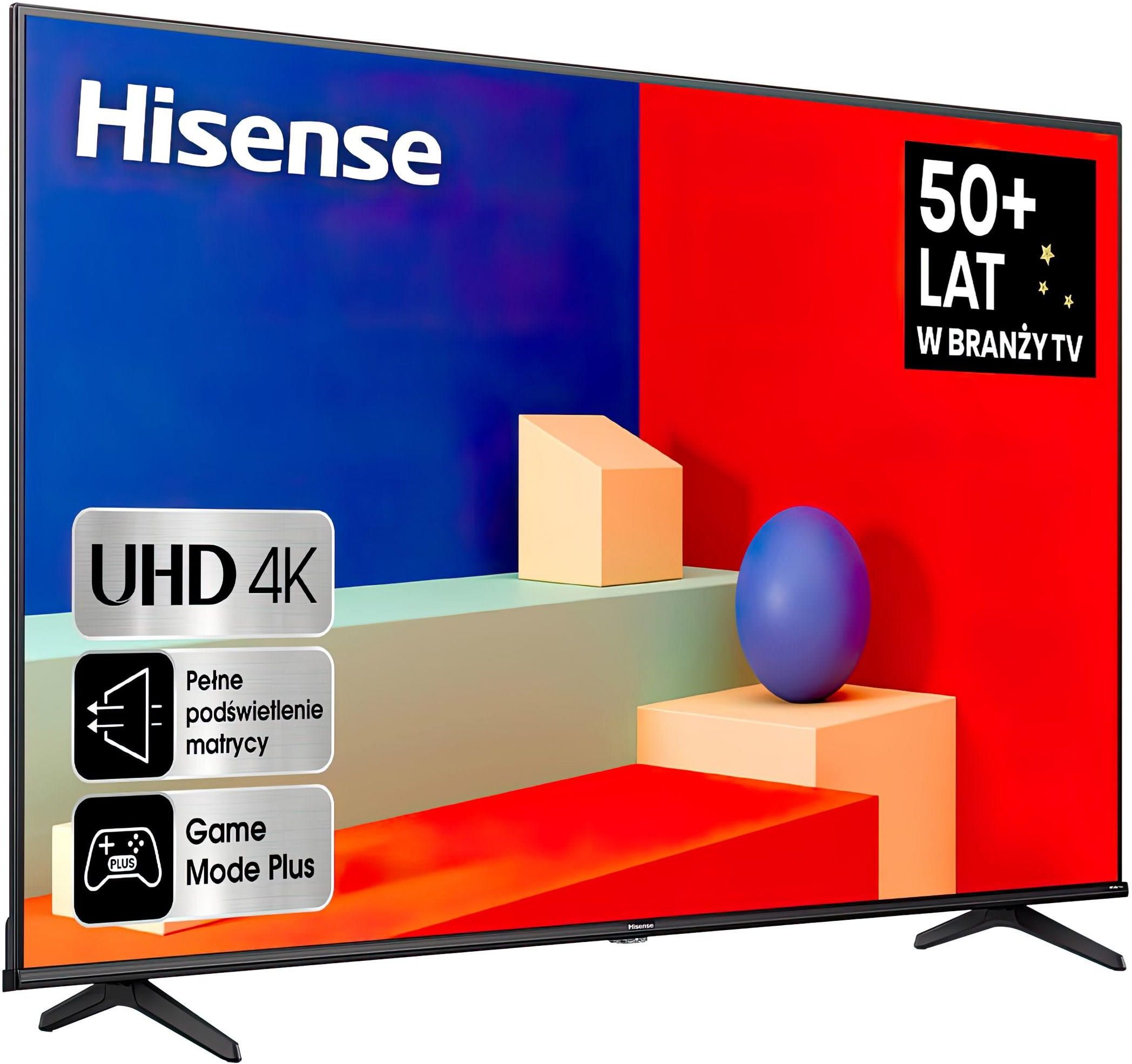 Hisense 43v型 4K TV 43E65K 2024年製 Amazonセール】ハイセンスの43V型4Kテレビ（2024年モデル）が