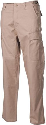 Spodnie US  Rip Stop khaki wzmocnienia na kolanach i pośladkach XL