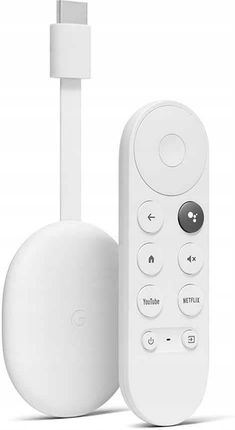 Google Chromecast 4.0 HD Smart Biały