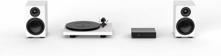 Pro-Ject Colourful Audio System | All-In-One gramofon-wzmacniacz-głośniki | Satin White |