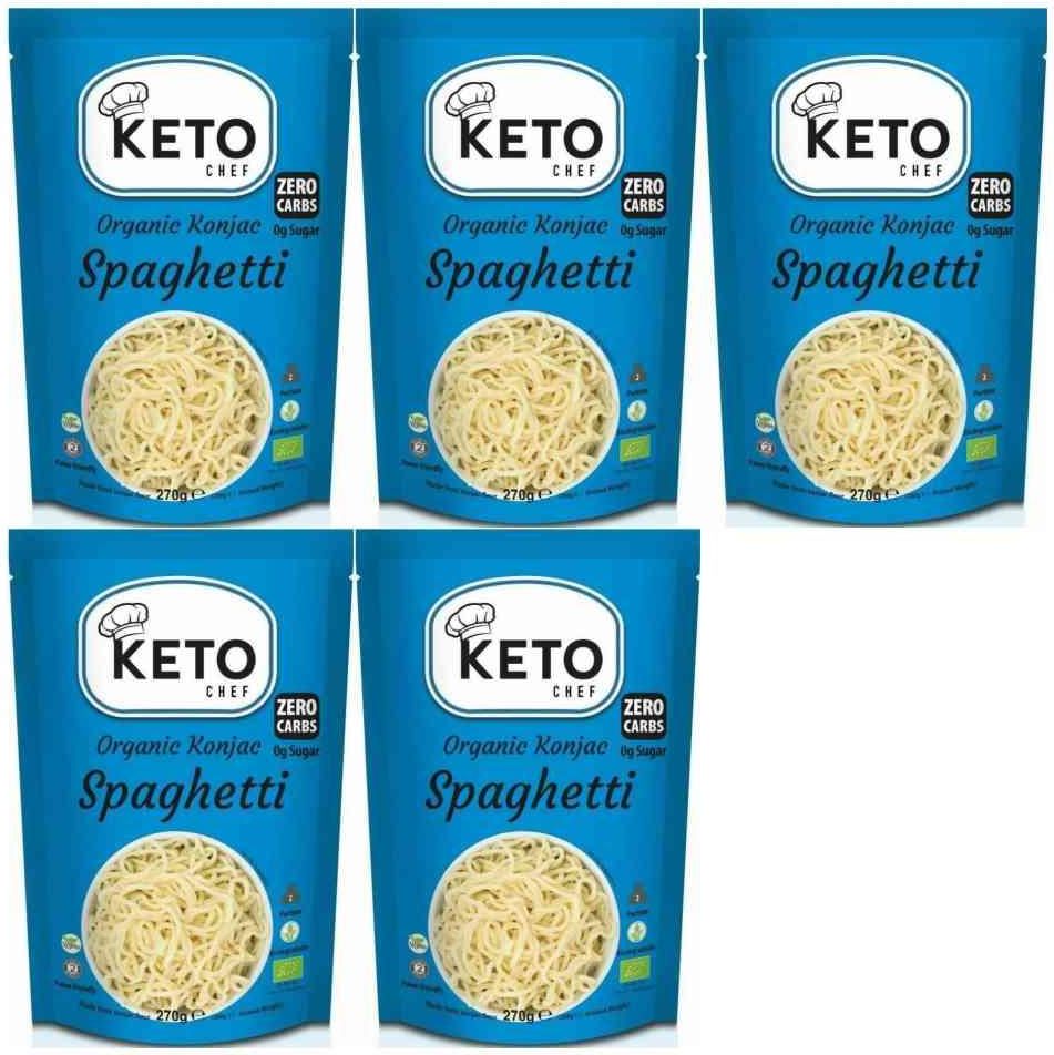 Calorie Watchers Keto Chef 5 X Makaron Keto Bio Konjac Typu Noodle