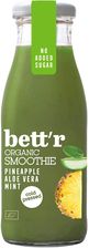 Zdjęcie Bett'R Smart Organic Smoothie Tłoczone Na Zimno Z Ananasem Aloesem I Miętą Bio 250ml - Ząbki