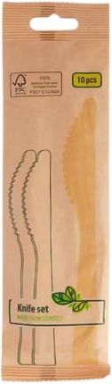 Fsc Noże Bambusowe Jednorazowe 10 Sztuk 515511