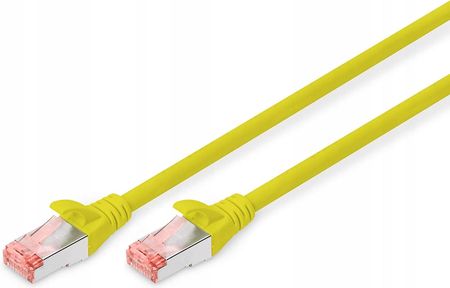 Digitus sieciowy Patchcord kat 6 S/ftp 0,25m Żółty (DK16440025Y)