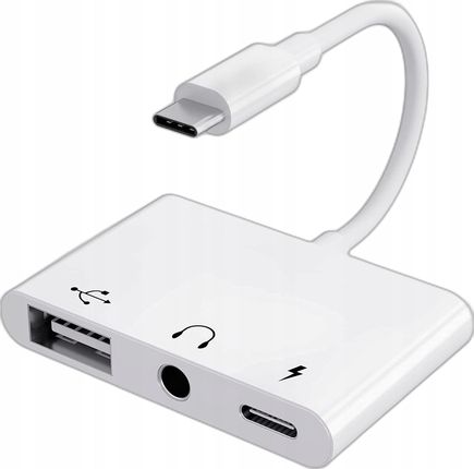 Kbr Games Adapter Kabel Otg Z Usb C Na Usb Jack Ładowanie