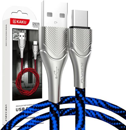 Skyfix Kabel Zhanwen Usb C 120Cm 2 8A Qc Niebieski