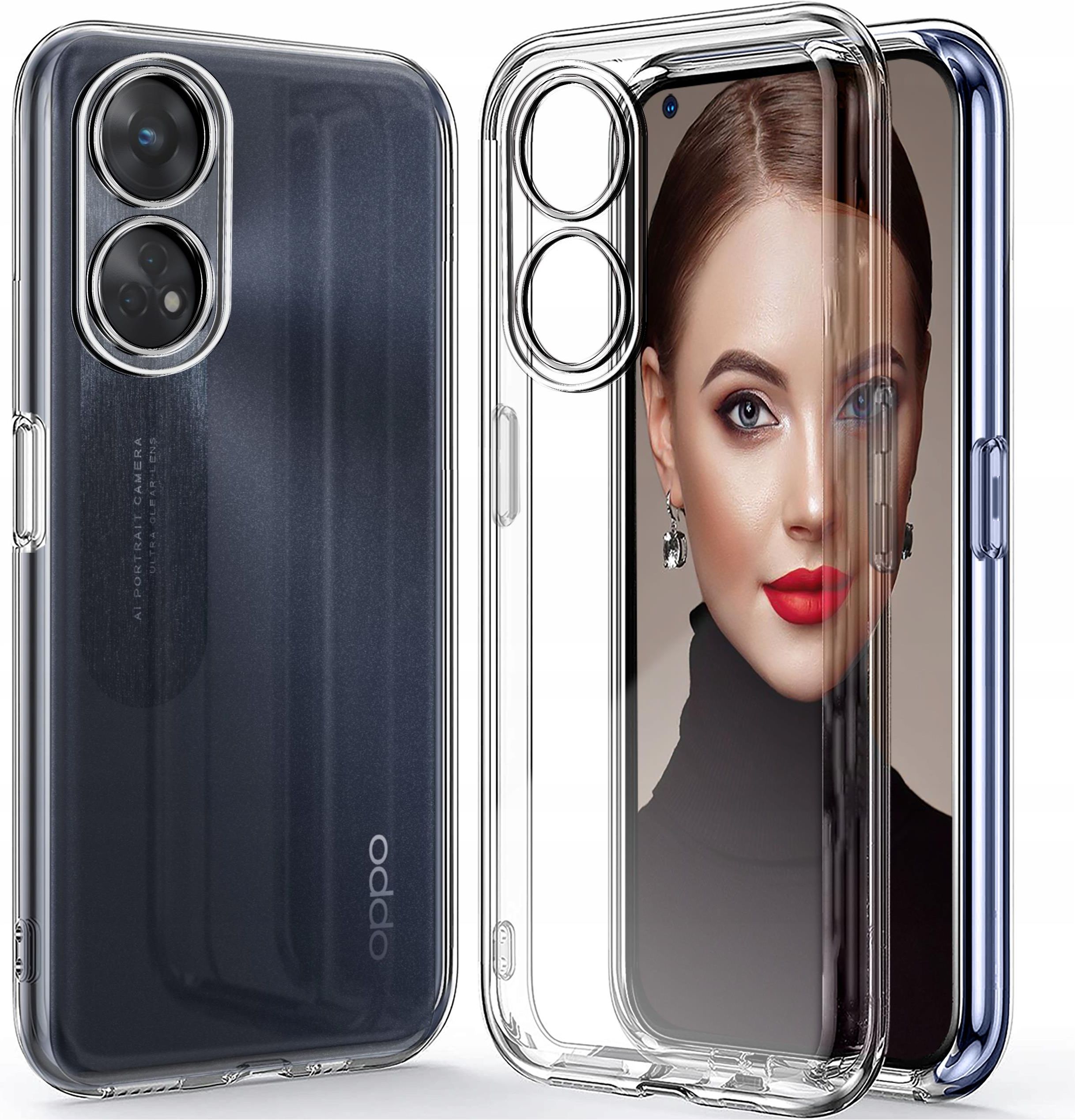 Custodia In Silicone Antishock Per Oppo Reno 8T 4G Design Acquerello 07