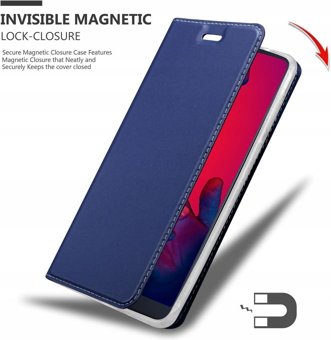 Cadorabo Custodia compatibile con Huawei P20 PRO / P20 PLUS in VIOLA - ROSSO - Coperchio protettivo bicolore in silicone TPU e retro in vetro temperato
