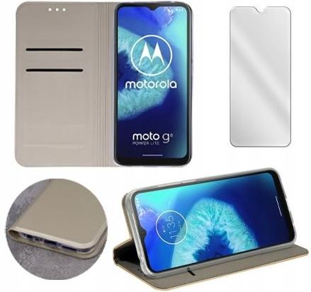 Martech Etui Z Klapkąszkło Do Motorola Moto G8 Power Lite