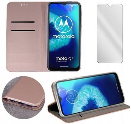 Martech Etui Zamykaneszkło Do Motorola Moto G8 Power Lite