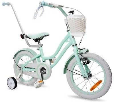 Sun Baby Rower Dziecięcy  Heart Bike Silver Moon 14Cali Dla Dziewczynki Miętowy