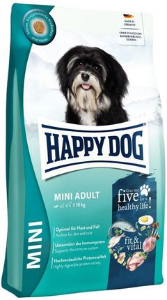 Happydog Fit & Well Mini Adult Sucha Dla Psów Małych Ras Pow 12 Mies 10kg