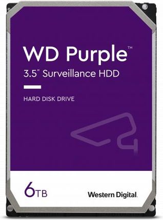 Dysk WD Purple WD64PURZ 6TB sATA III 256MB
