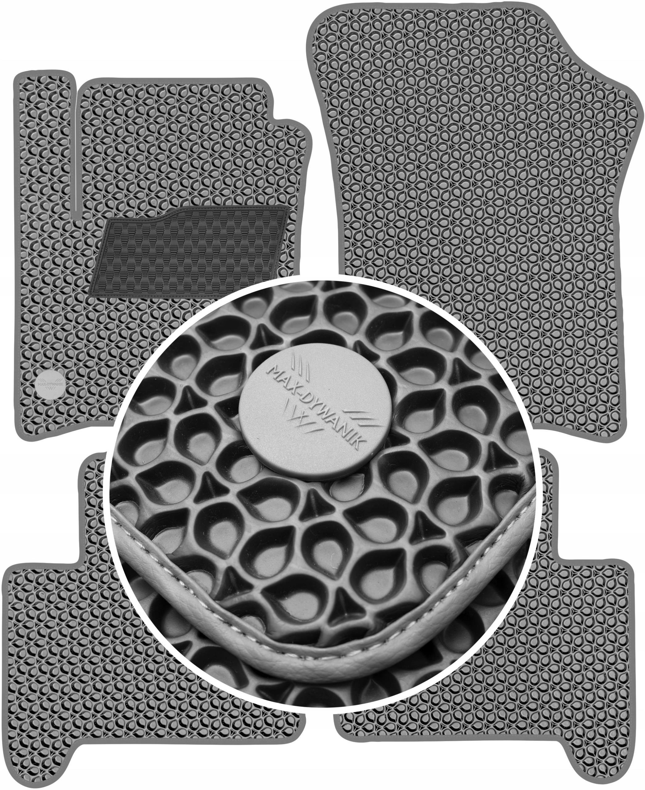 M MOTOS Rubber Floor Mats For Skoda Citigo-e IV 2019-2020