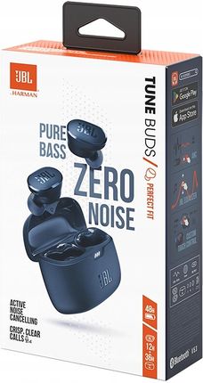 Słuchawki JBL Tune Buds Niebieskie - Opinie i ceny na Ceneo.pl